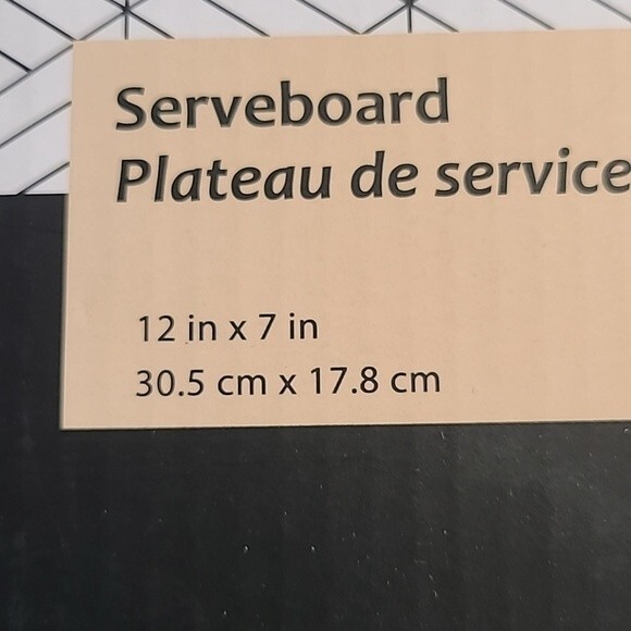 Short Stories Wooden Serveboard 12" × 7" - Picture 6 of 8